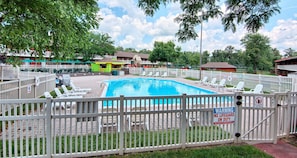 Seasonal outdoor pool