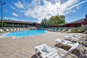 Seasonal outdoor pool