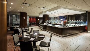 Daily buffet breakfast for a fee