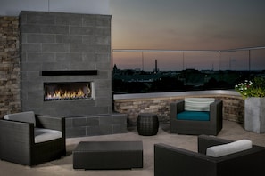 Rooftop terrace