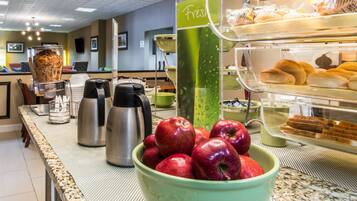 Free continental breakfast