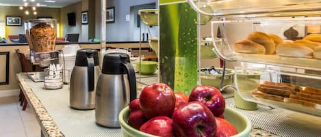 Free continental breakfast