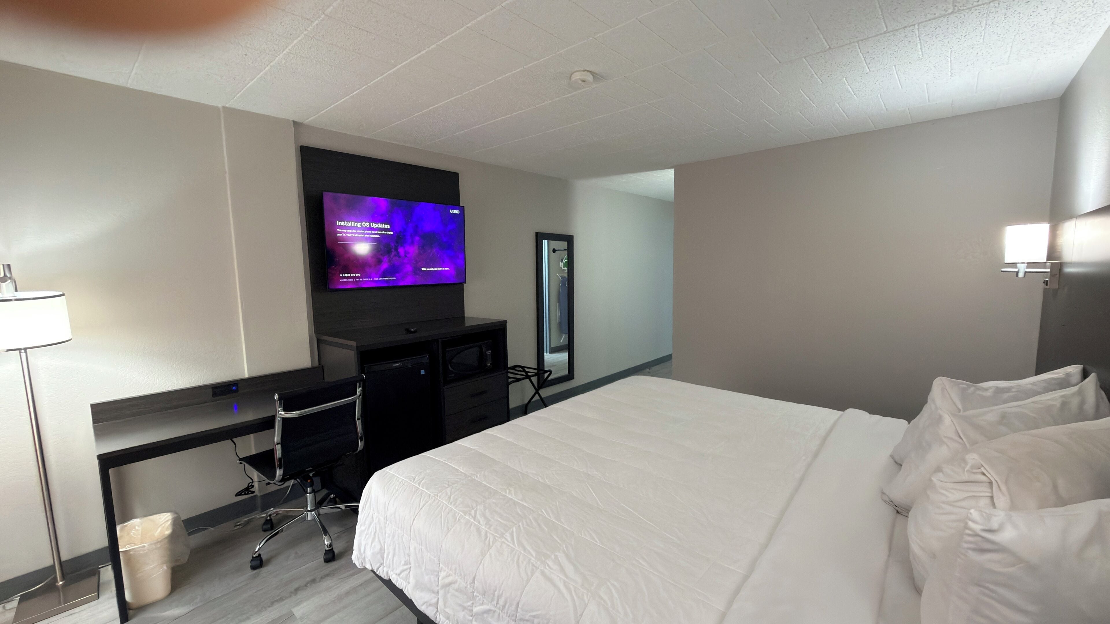 In-room safe, iron/ironing board, rollaway beds, free WiFi