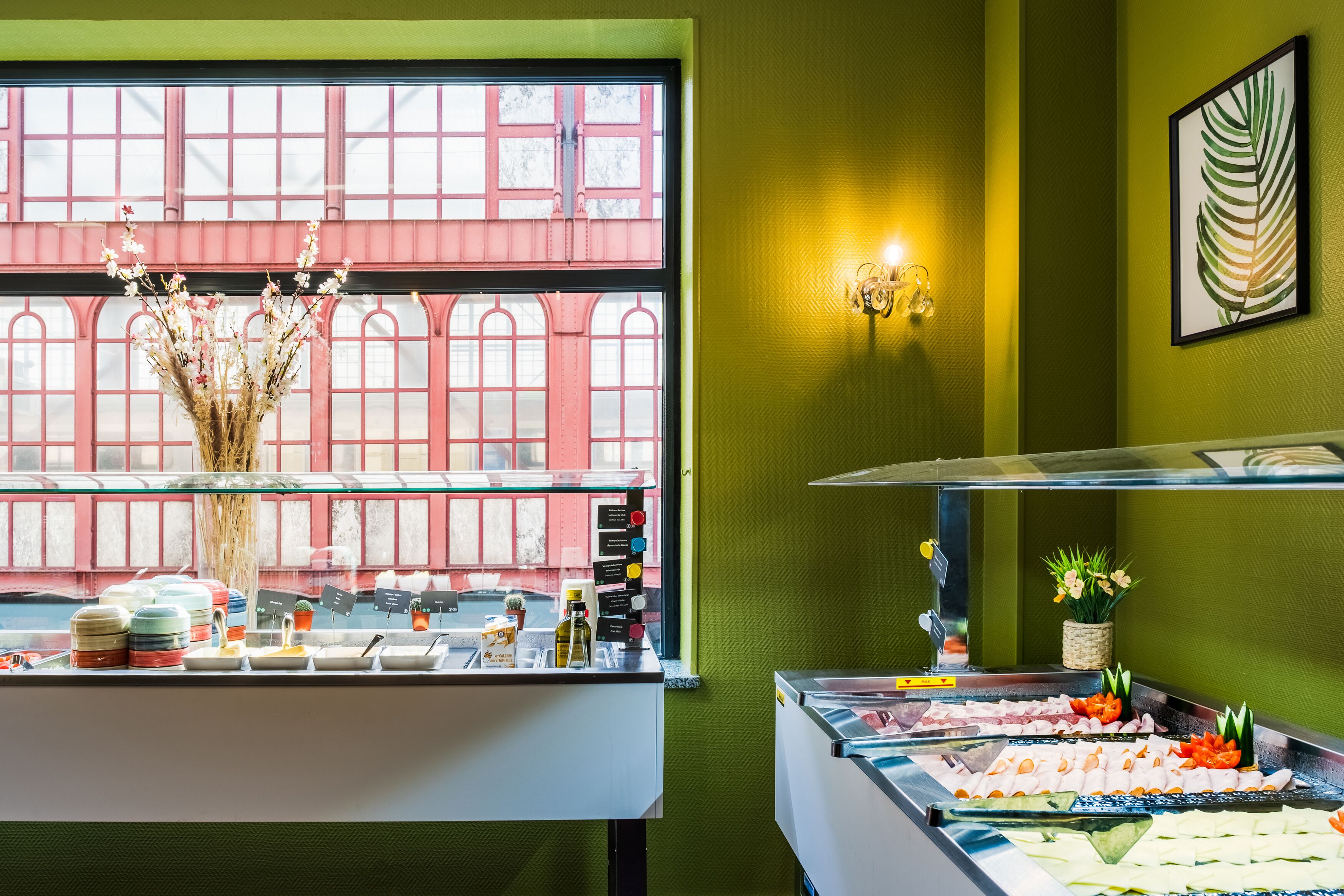 Daily buffet breakfast (EUR 11.00 per person)