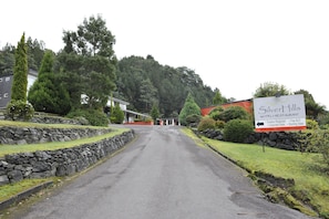 Entrada de la propiedad