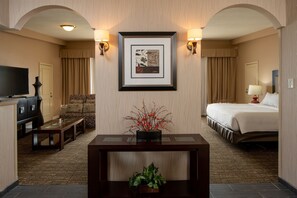 In-room safe, desk, iron/ironing board, free cribs/infant beds