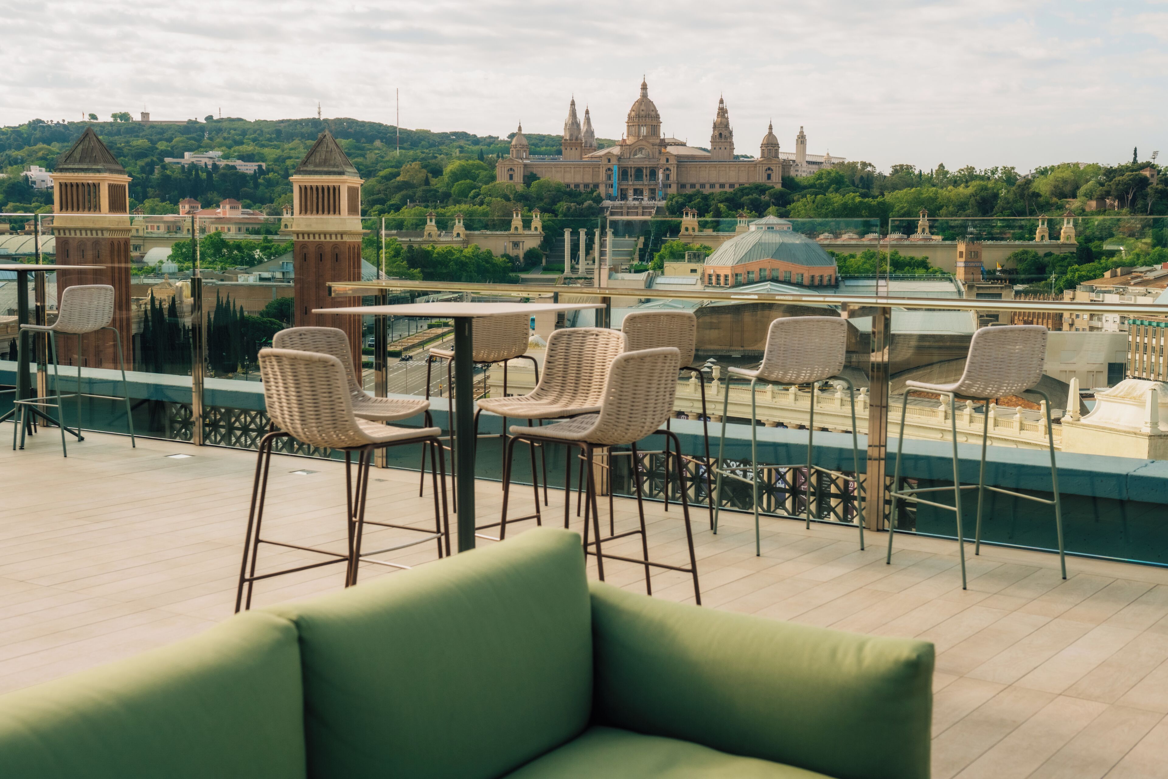 Terrasse sur le toit