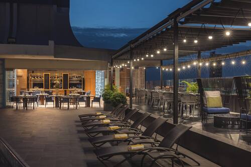 Rooftop terrace