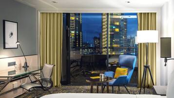 Premium bedding, down duvets, minibar, in-room safe