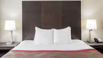 Room, 1 King Bed, Accessible, Non Smoking (Mobility/Hearing) | Premium bedding, desk, laptop workspace, blackout drapes