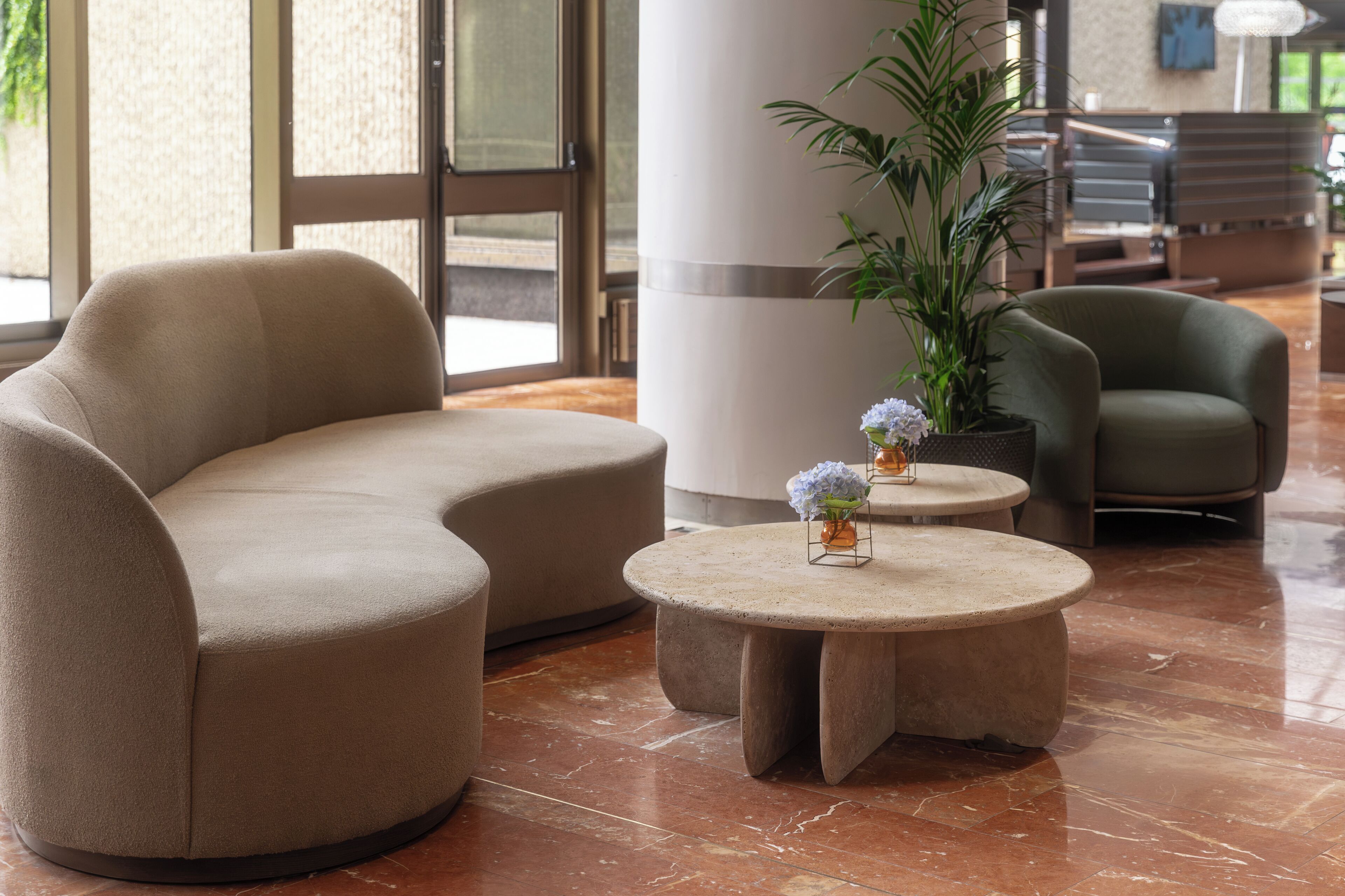 Lobby sitting area