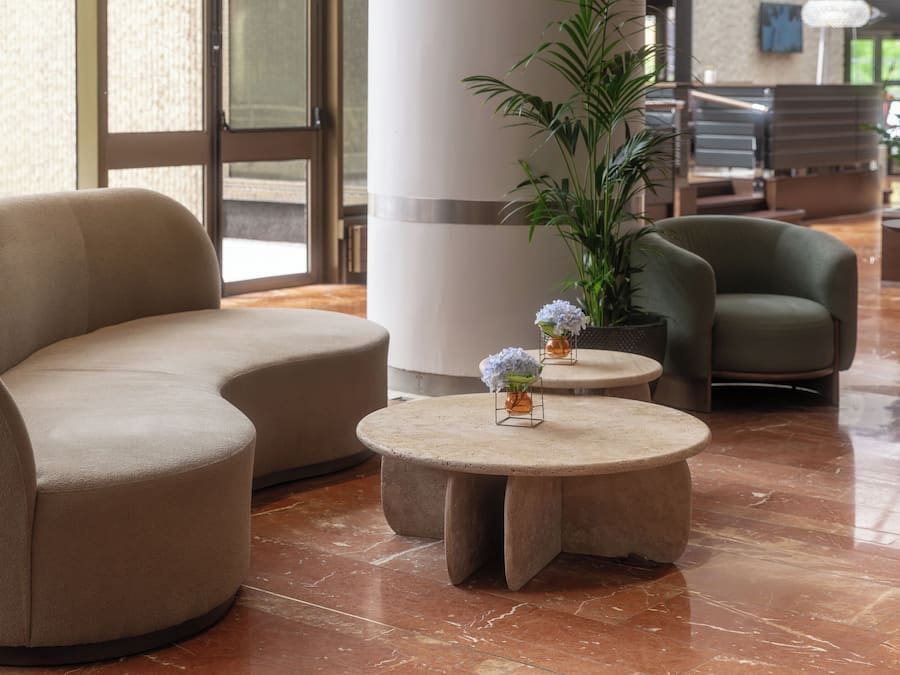 Sala de estar en el lobby