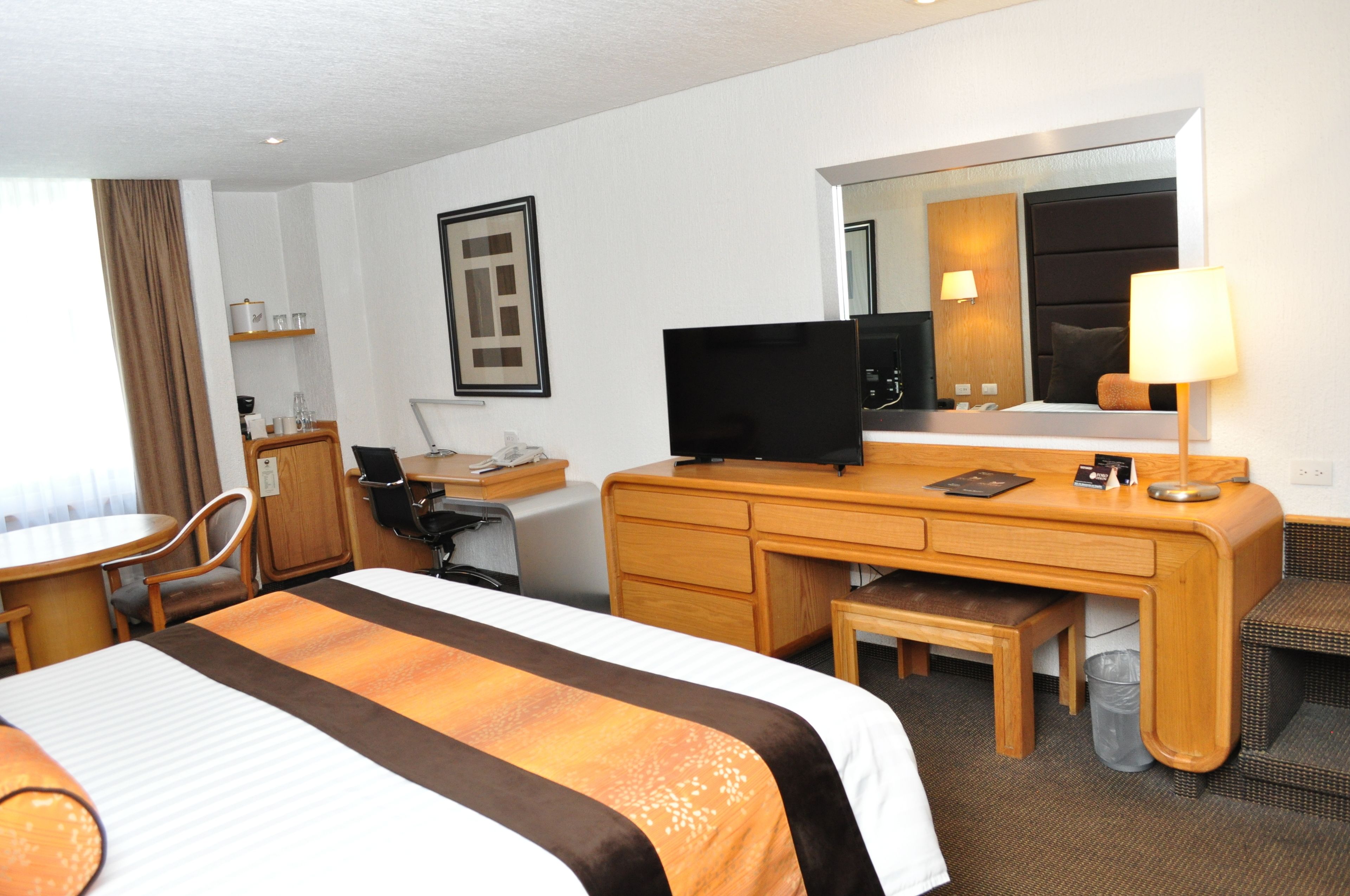 superior room | in-room safe, desk, blackout curtains, iron/ironing board