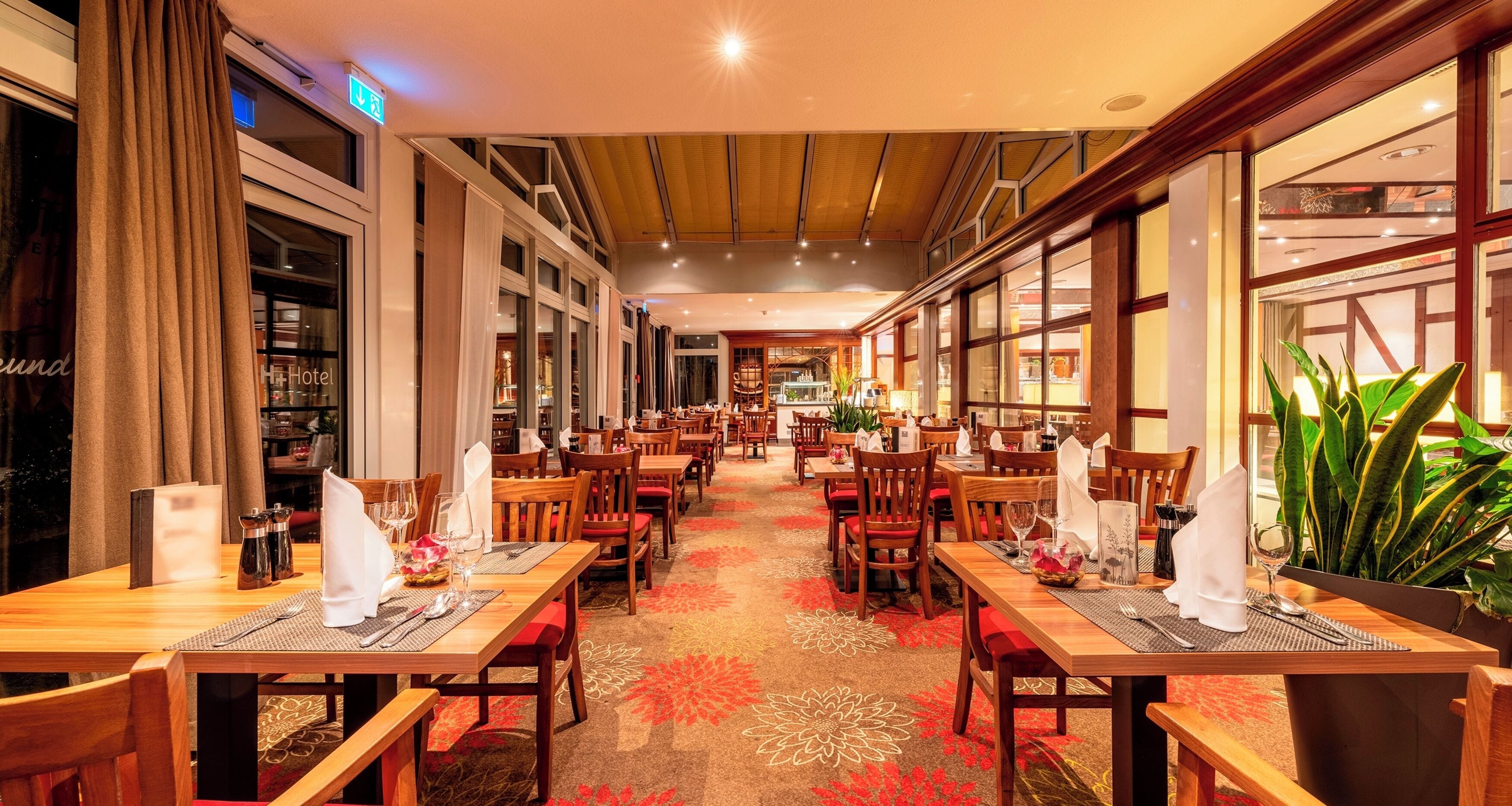 breakfast and dinner served, regional cuisine