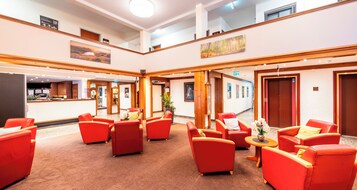 Sala de estar en el lobby