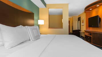 Suite – executive, 1 kingsize-seng med sovesofa | Individuelt dekorert, individuelt innredet og skrivebord