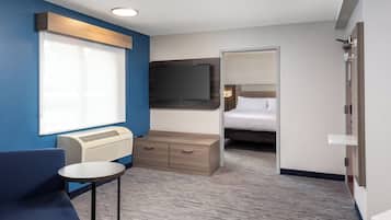 Suite, 1 King Bed with Sofa bed | In-room safe, desk, iron/ironing board, free cribs/infant beds