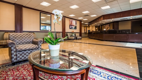 Sala de estar en el lobby