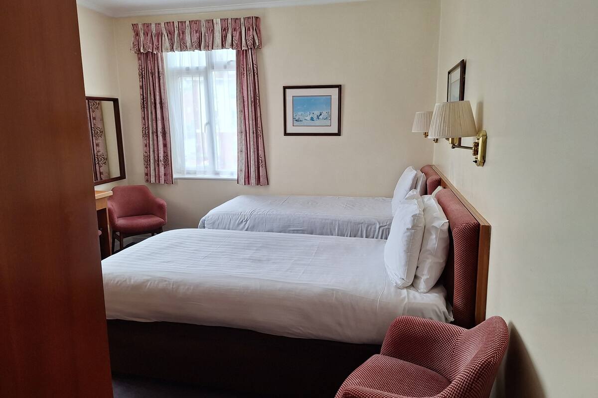 Standard Twin Room | Iron/ironing board (on request), cribs (free), WiFi (free), bed sheets