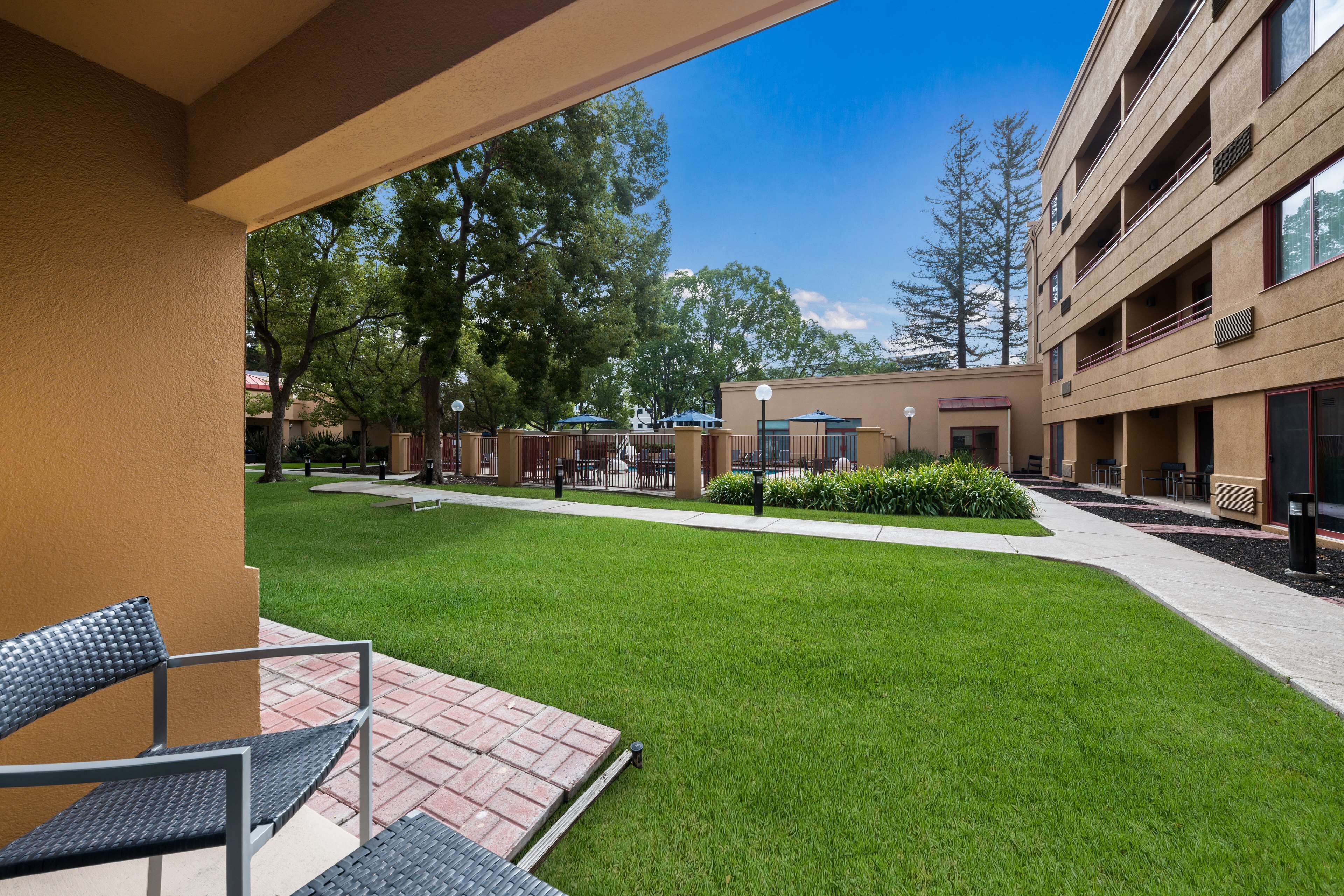 suite, 1 king bed with sofa bed, accessible (mobility tub one bedroom) | view from room