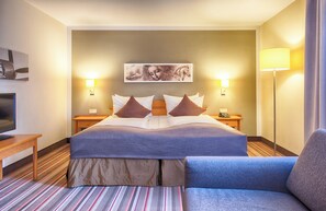 Hypo-allergenic bedding, in-room safe, soundproofing, iron/ironing board