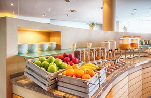 Daily buffet breakfast (EUR 16 per person)