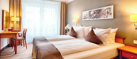 Superior Room | Hypo-allergenic bedding, in-room safe, soundproofing, iron/ironing board