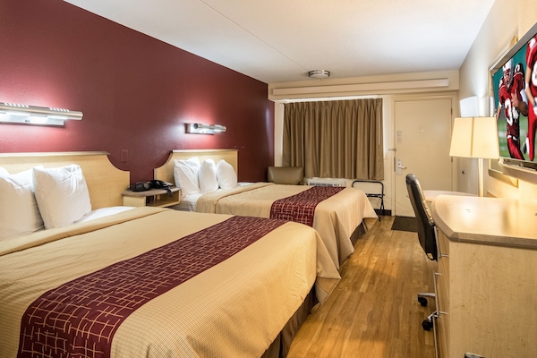 In-room safe, blackout drapes, WiFi (free), bed sheets