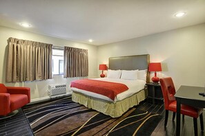 Egyptian cotton sheets, premium bedding, pillowtop beds, in-room safe