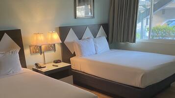 Standard Room, 2 Queen Beds | In-room safe, blackout curtains, iron/ironing board, free WiFi
