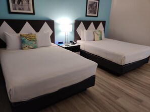 Standard Room, 2 Queen Beds | In-room safe, blackout drapes, iron/ironing board, free WiFi