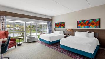 Room, 2 Queen Beds | Premium bedding, in-room safe, blackout curtains, iron/ironing board