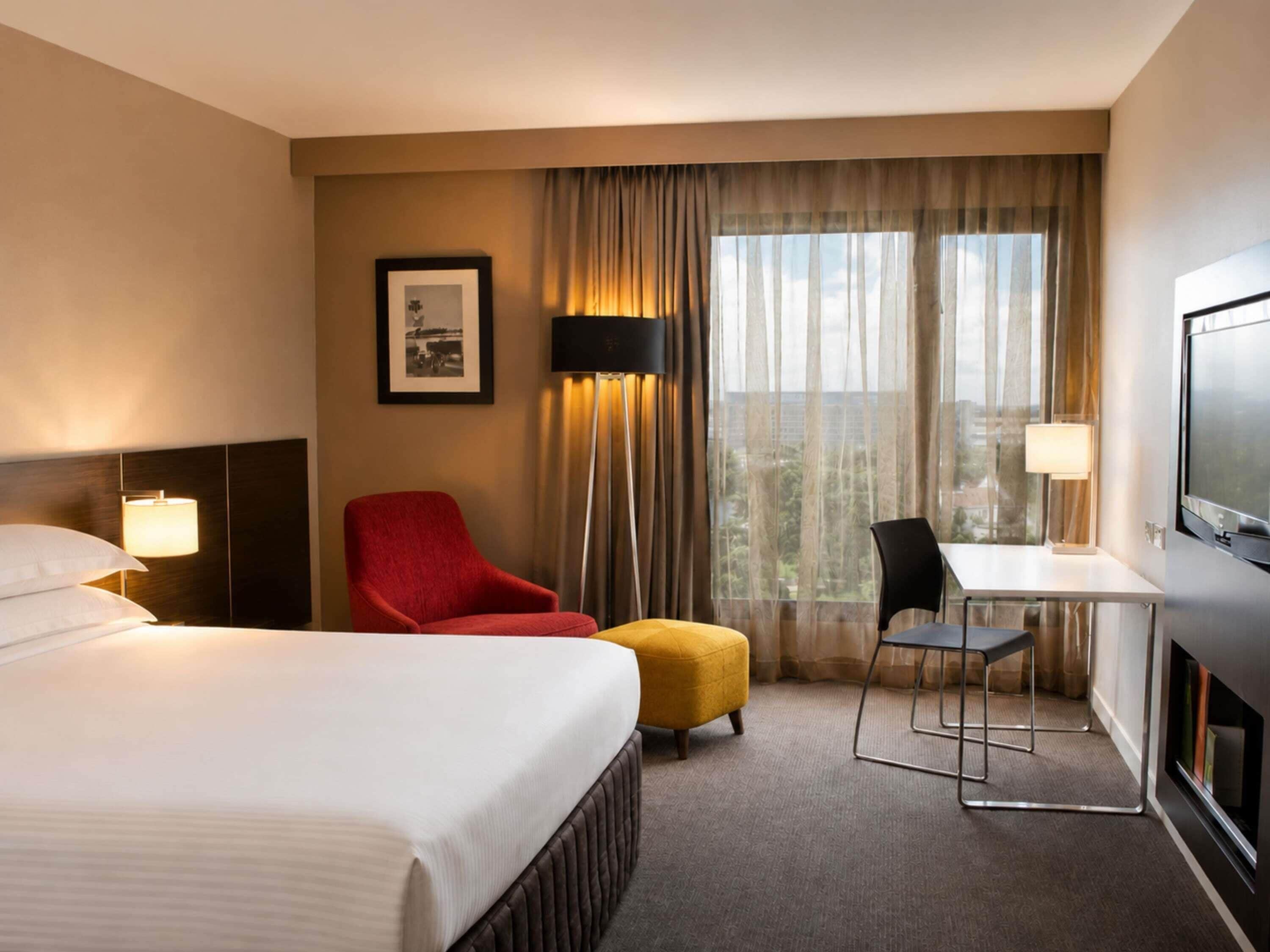 Minibar, in-room safe, desk, blackout curtains