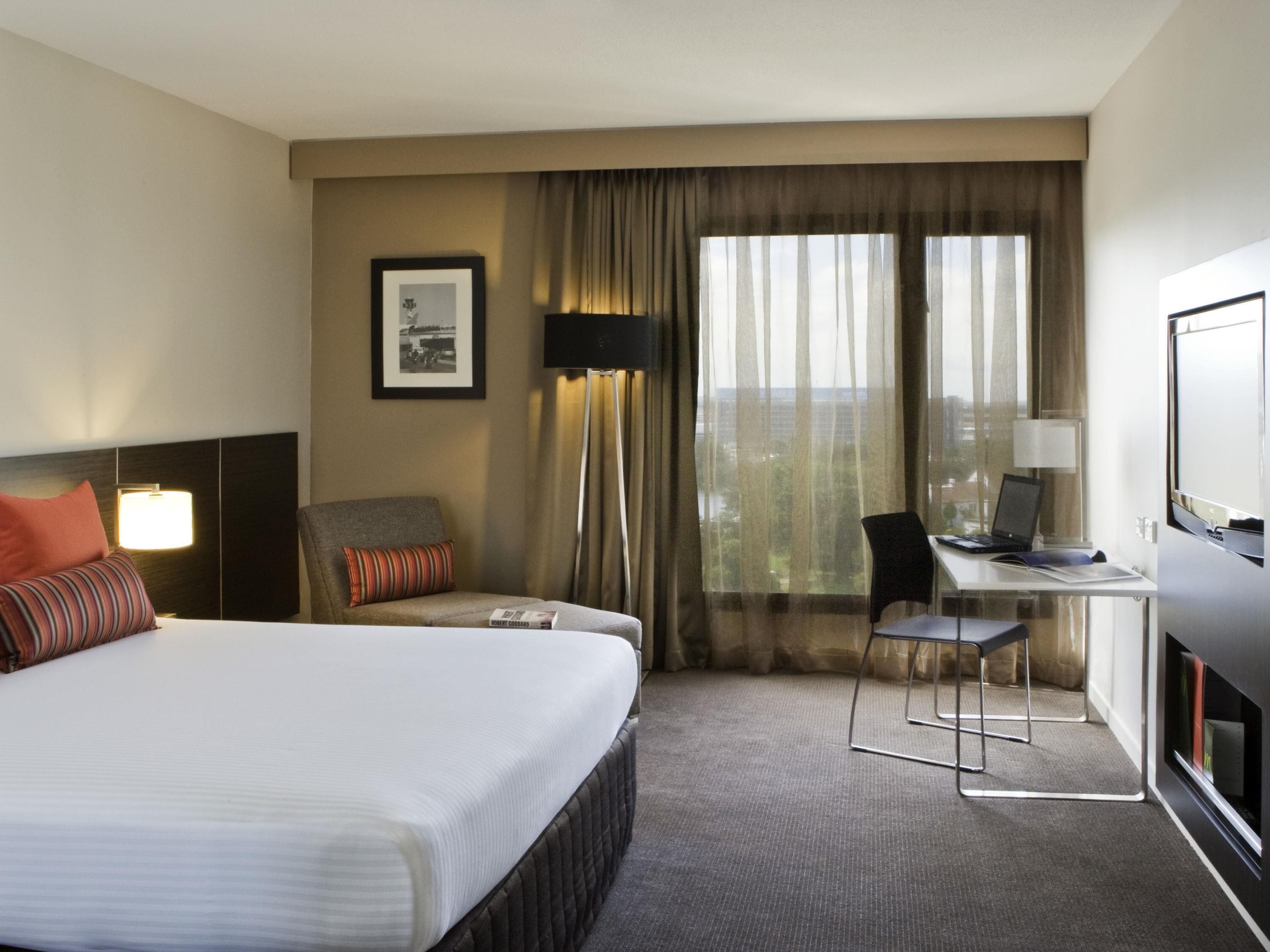 Minibar, in-room safe, desk, blackout drapes