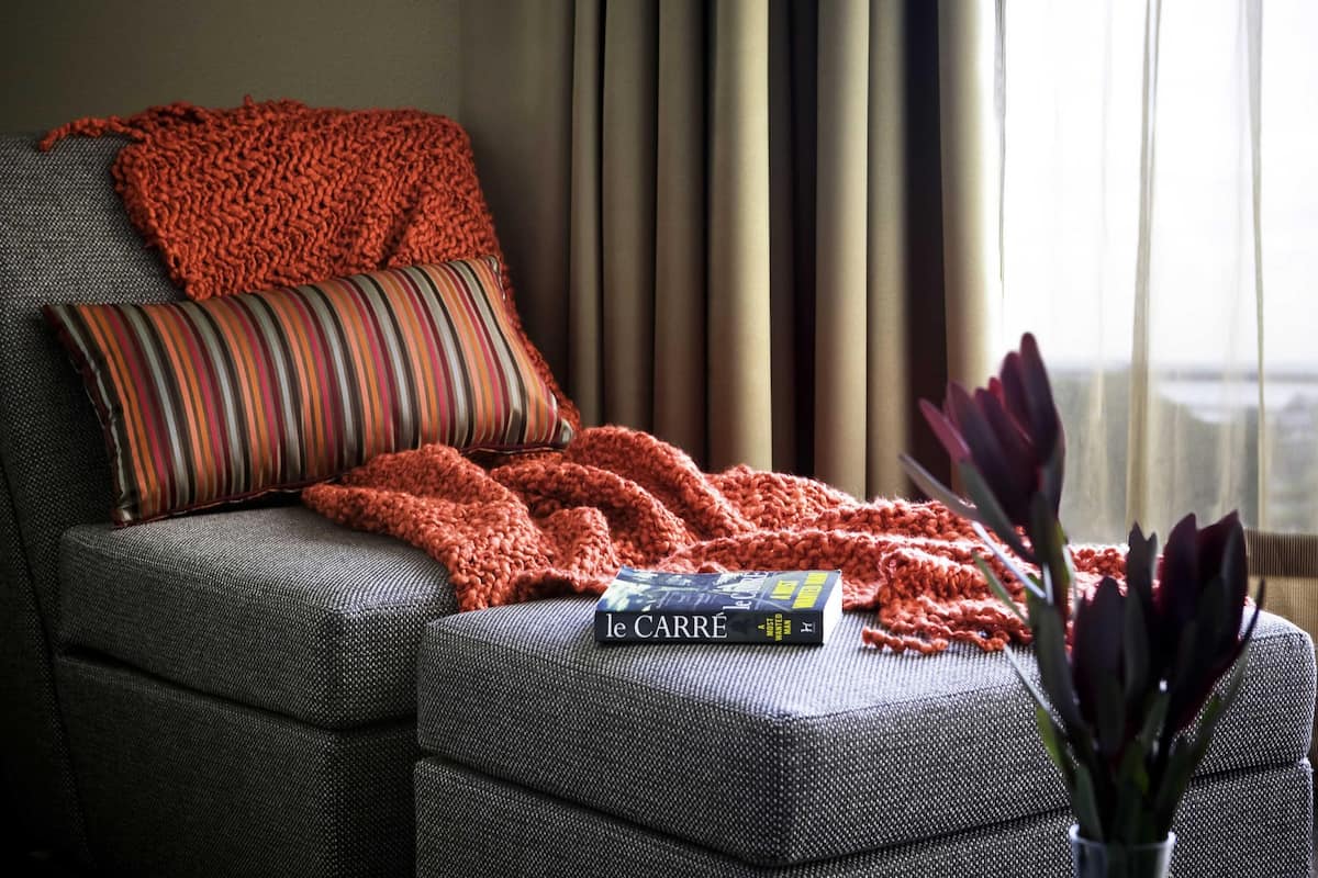 Minibar, in-room safe, desk, blackout curtains
