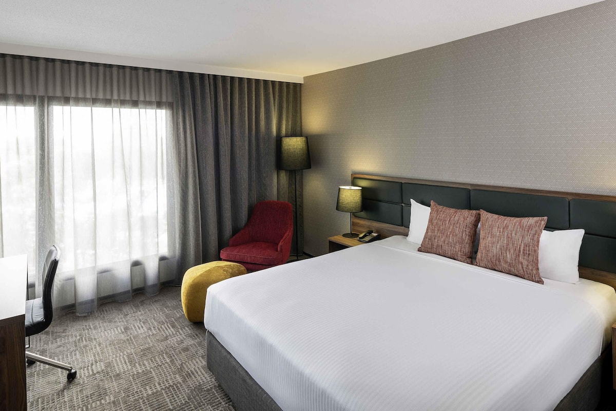 Chambre Deluxe, 1 trĂšs grand lit | Minibar, coffre-fort, bureau, rideaux dâobscurcissement