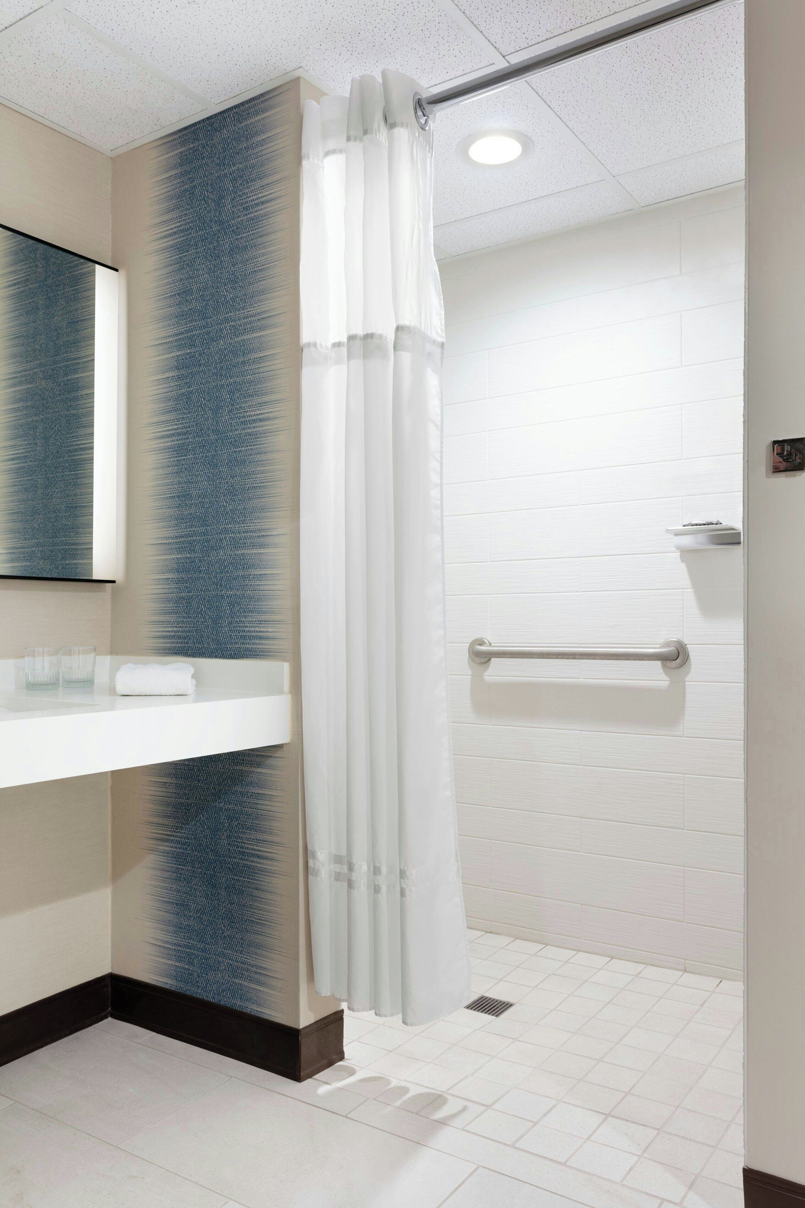 free toiletries, hair dryer, towels, soap