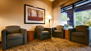Sala de estar en el lobby