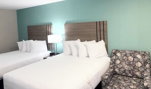 Quarto, 2 camas de casal, para não fumantes