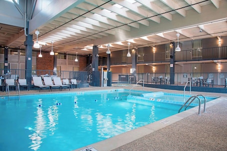 Indoor pool. The Center Hotel Grand Rapids Airport