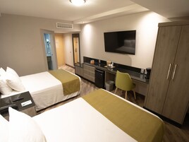 Superior Double Room | Hypo-allergenic bedding, in-room safe, desk, laptop workspace