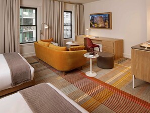 Deluxe Room, 2 Queen Beds (Nespresso, Walk-in Closet) | City view