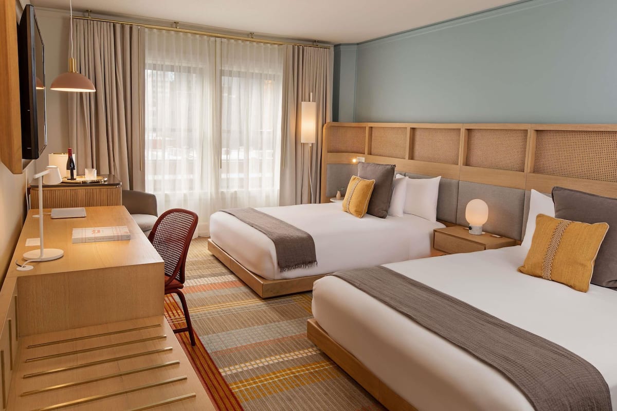 Ropa de cama hipoalergénica y minibar