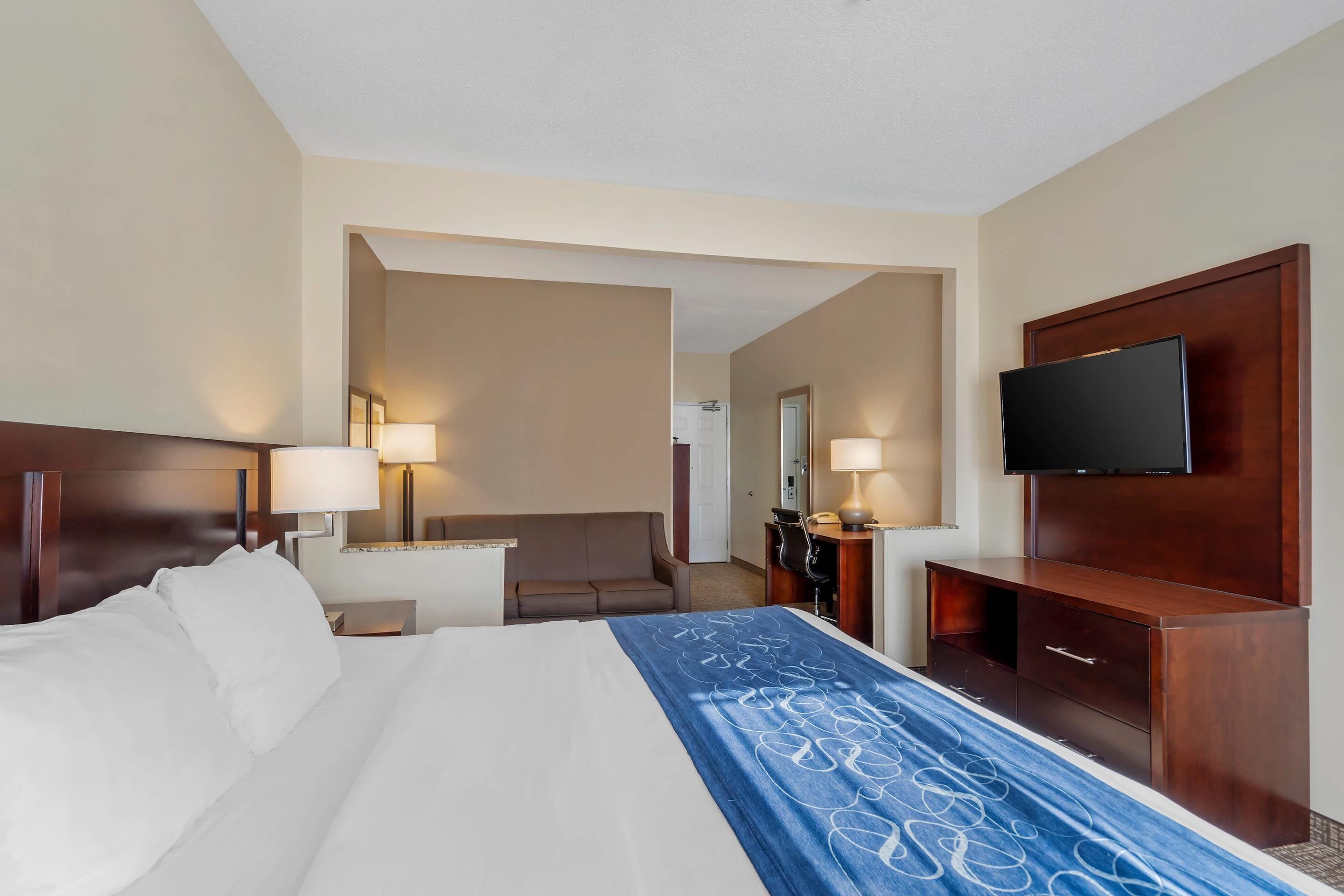 Suite, 1 King Bed with Sofa bed, Accessible, Non Smoking