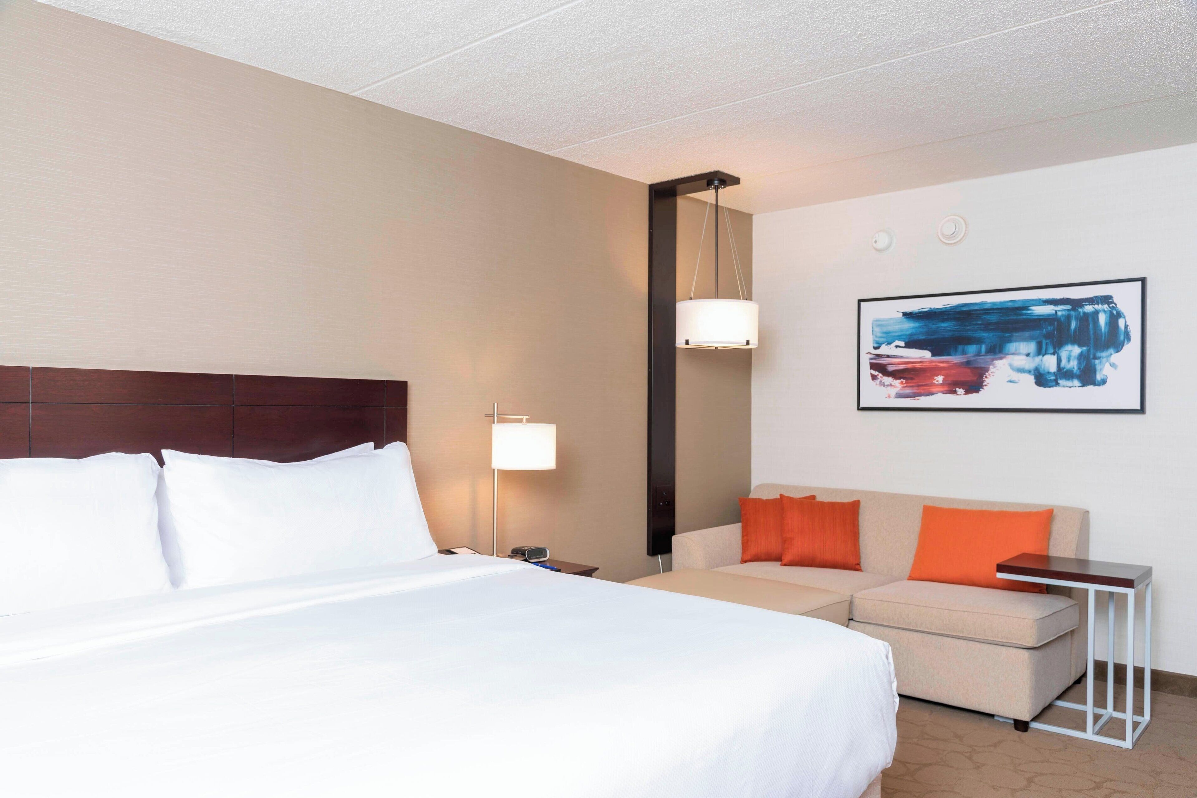 standard room, 1 king bed, non smoking | premium bedding, down duvets, pillow-top beds, in-room safe