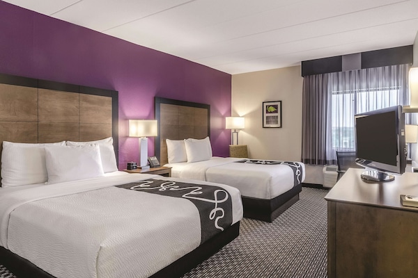 Room, 2 Queen Beds, Non Smoking | Premium bedding, desk, blackout drapes, iron/ironing board