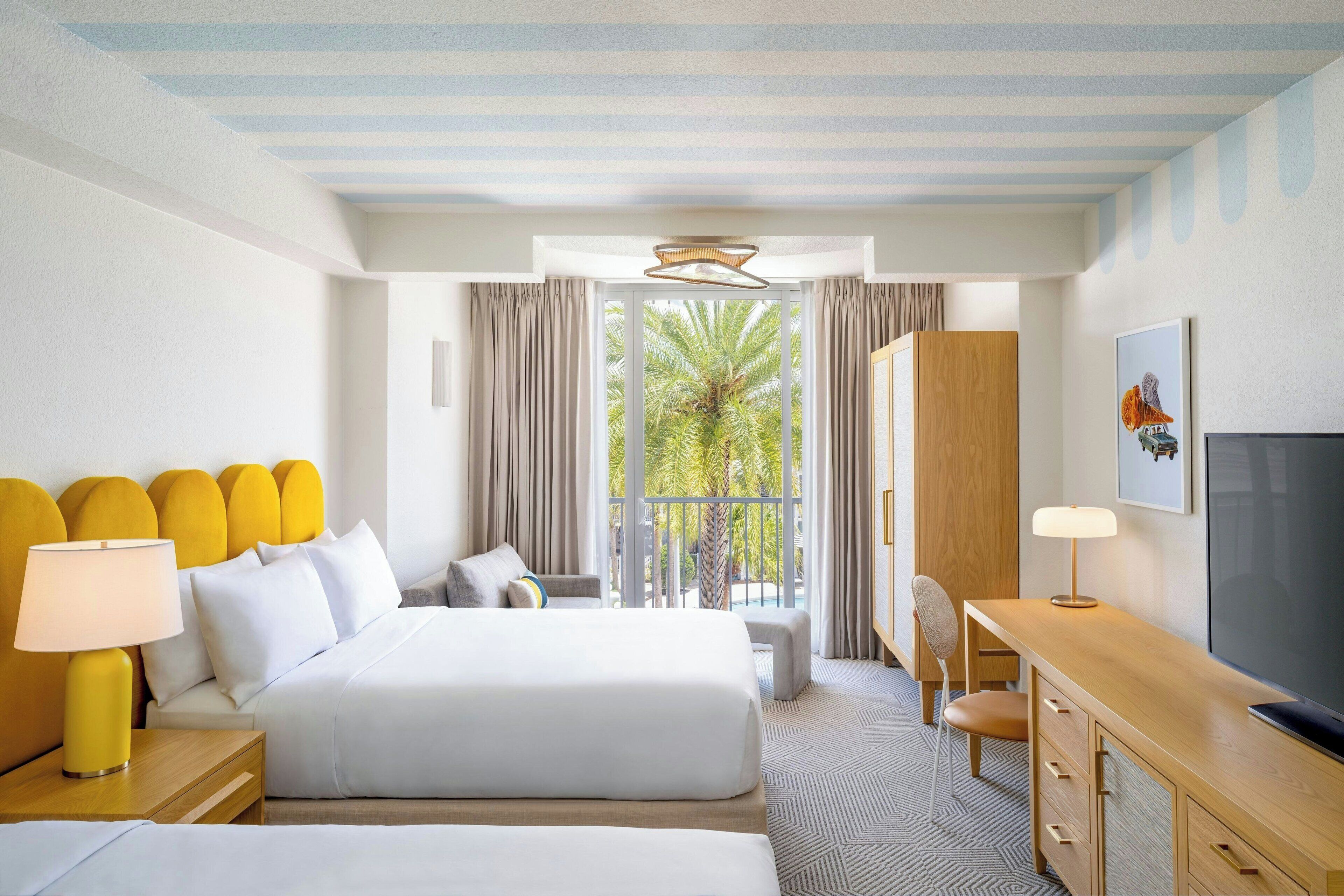 Standard Room, 2 Queen Beds, Tower (View) | Premium bedding, Tempur-Pedic beds, in-room safe, desk
