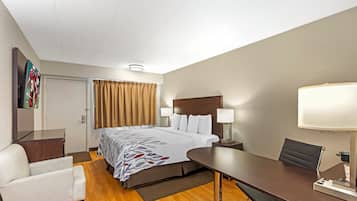 Superior Room, 1 King Bed, Non Smoking | In-room safe, desk, blackout drapes, free cribs/infant beds