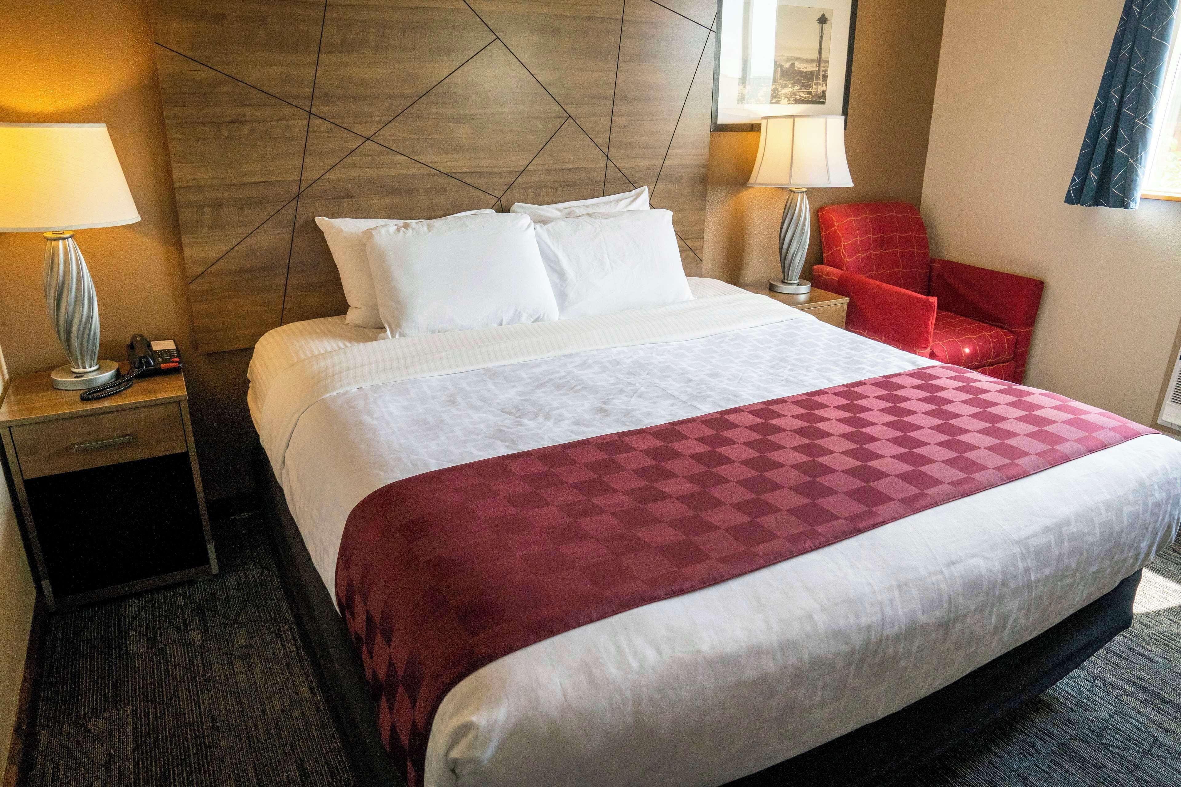 desk, blackout curtains, iron/ironing board, free cots/infant beds