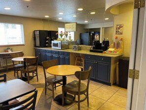 Selvbetjent frokost er inkludert hver dag